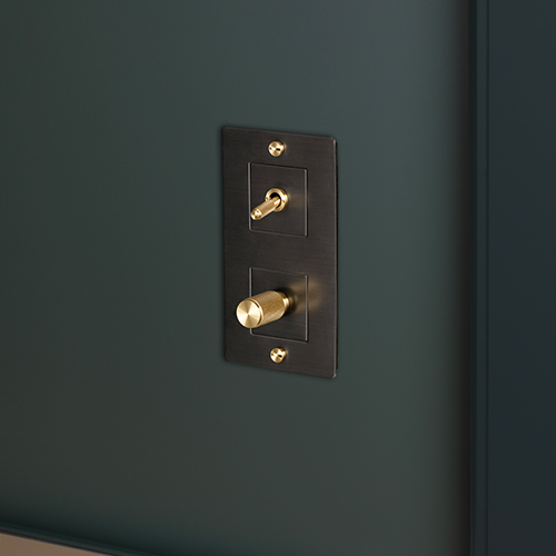 BP-EU Custom Electricity Configurator Cross Smoked Bronze Brass